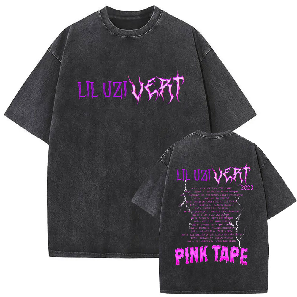 Vintage Fashion World - Washed Vintage Rapper Lil Uzi Vert