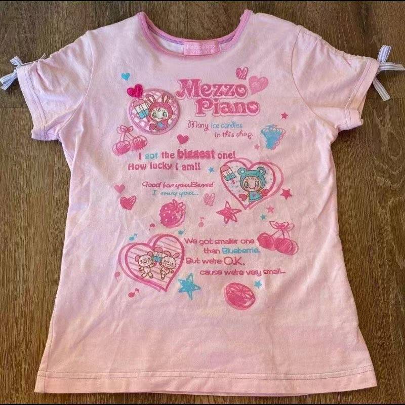Vintage Kawaii Cute Short Slee - Vintage Fashion Women recension och pris