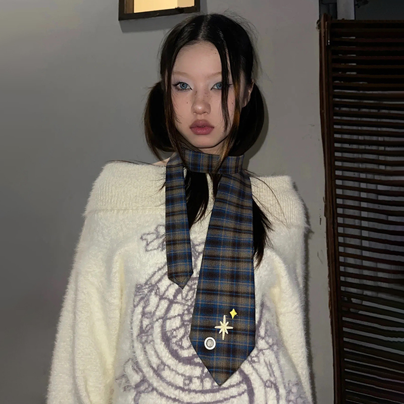 Karrram Japanese Y2k Embroider - Turtleneck Knit 90S recension och pris