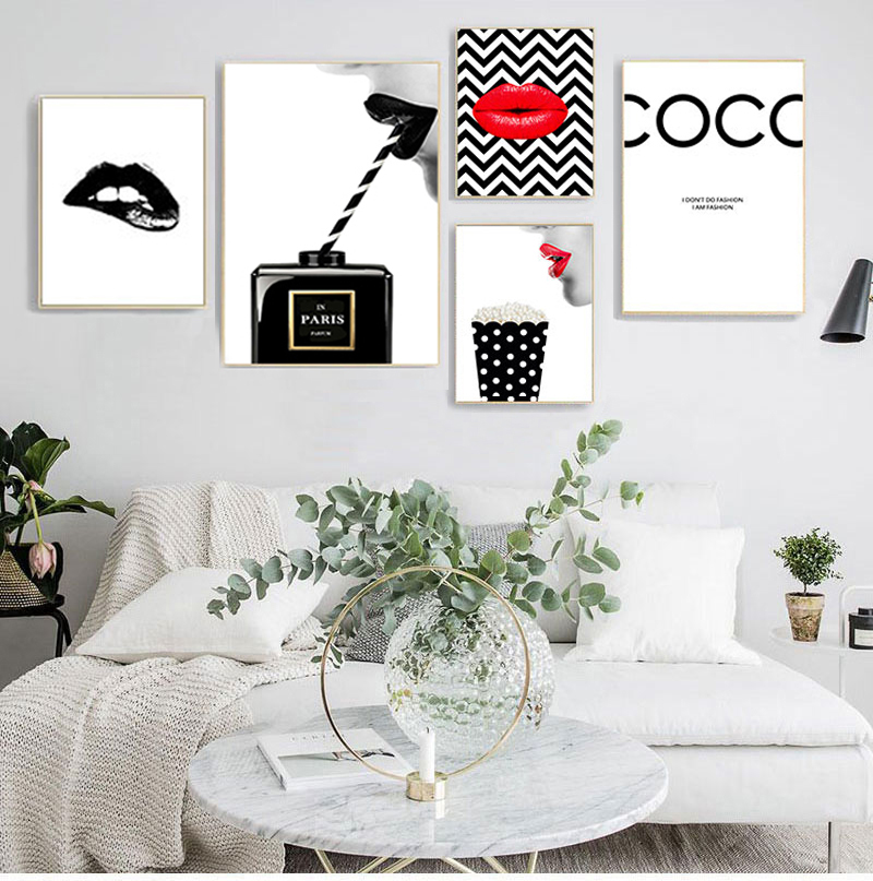 Posters Prints Vintage Canvas  - Vintage Fashion Sketches recension och pris