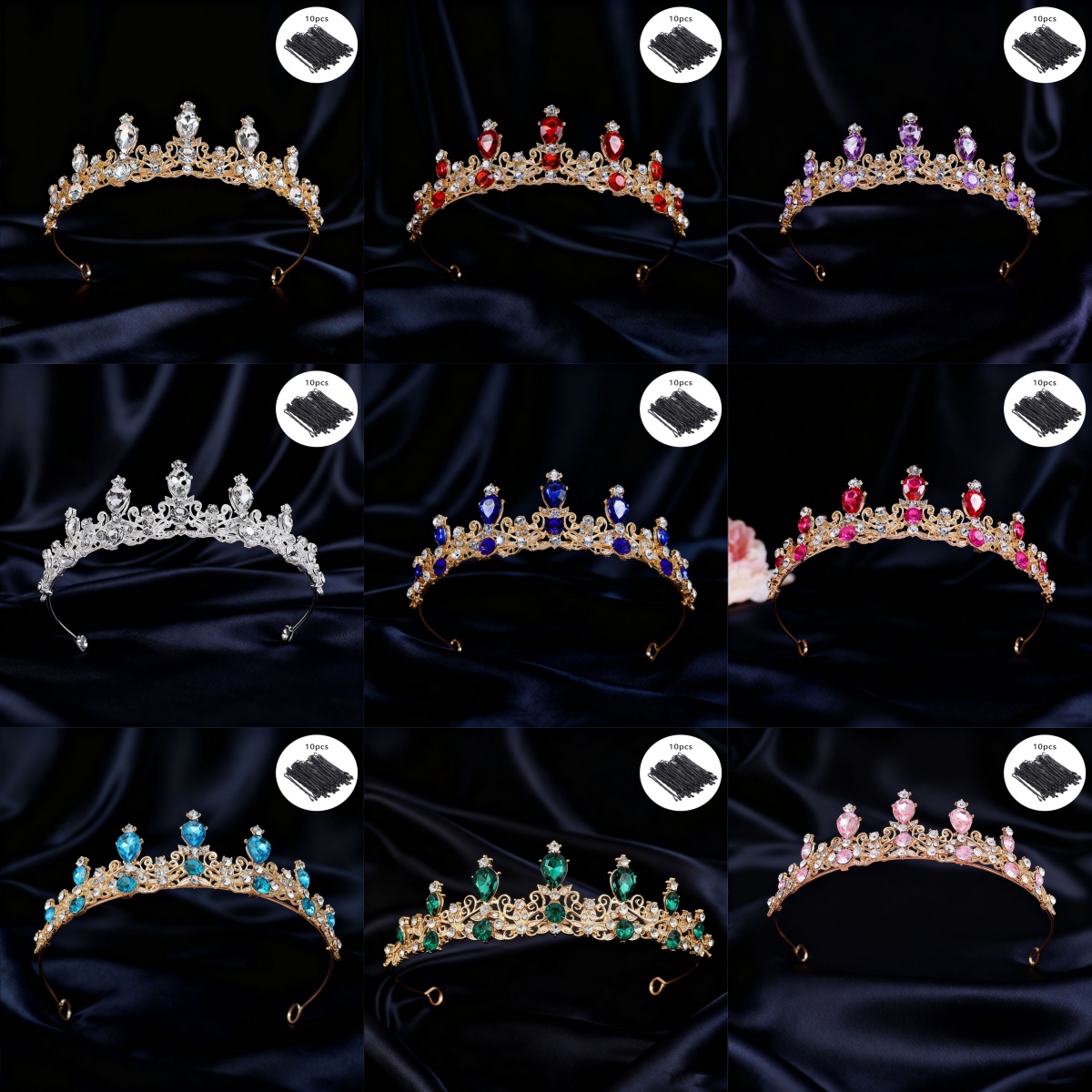 Bridal Tiara Vintage Scroll Rh - Vintage Fashion Women recension och pris