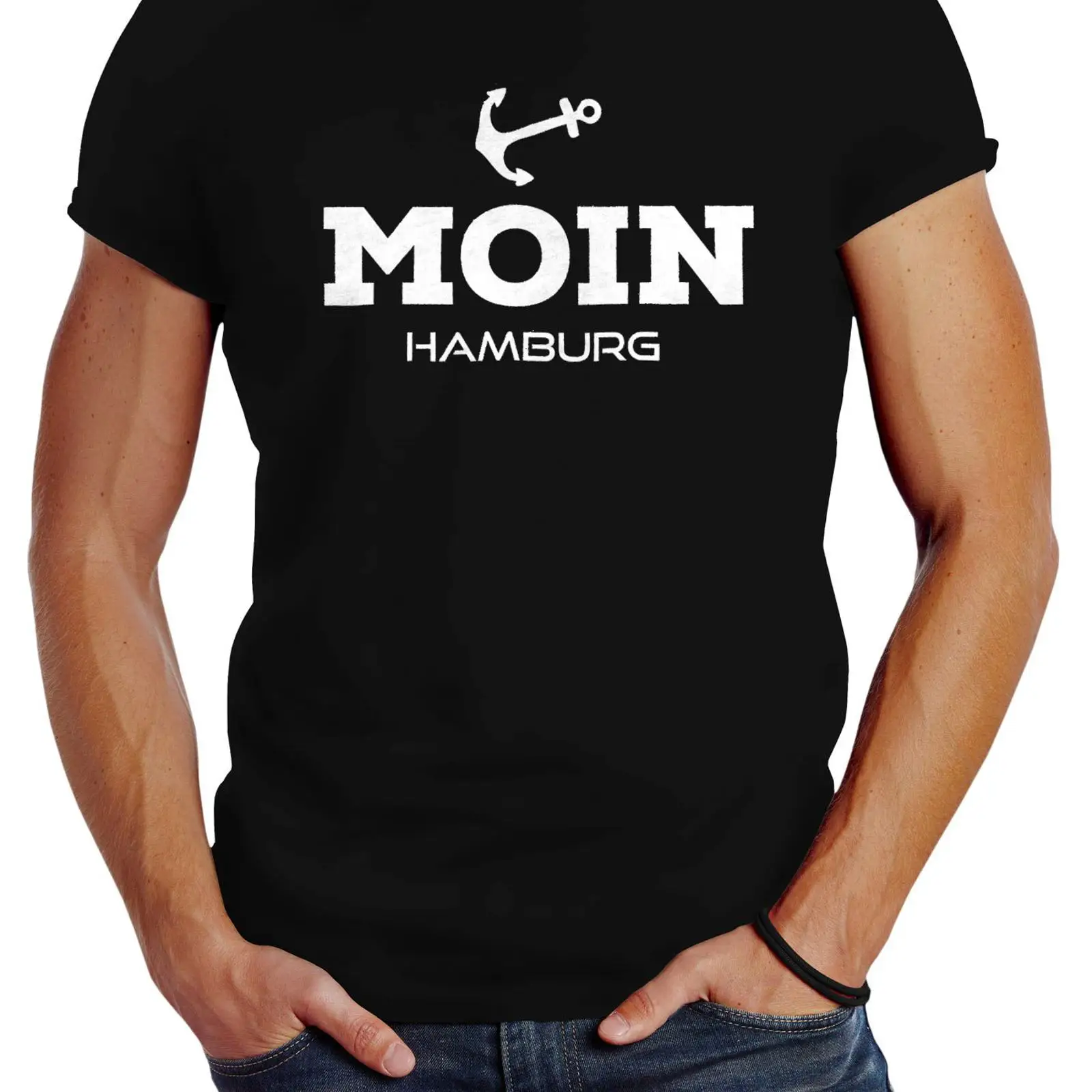 Neverless Men's T Shirt Moin H - Vintage Fashion Hamburg recension och pris