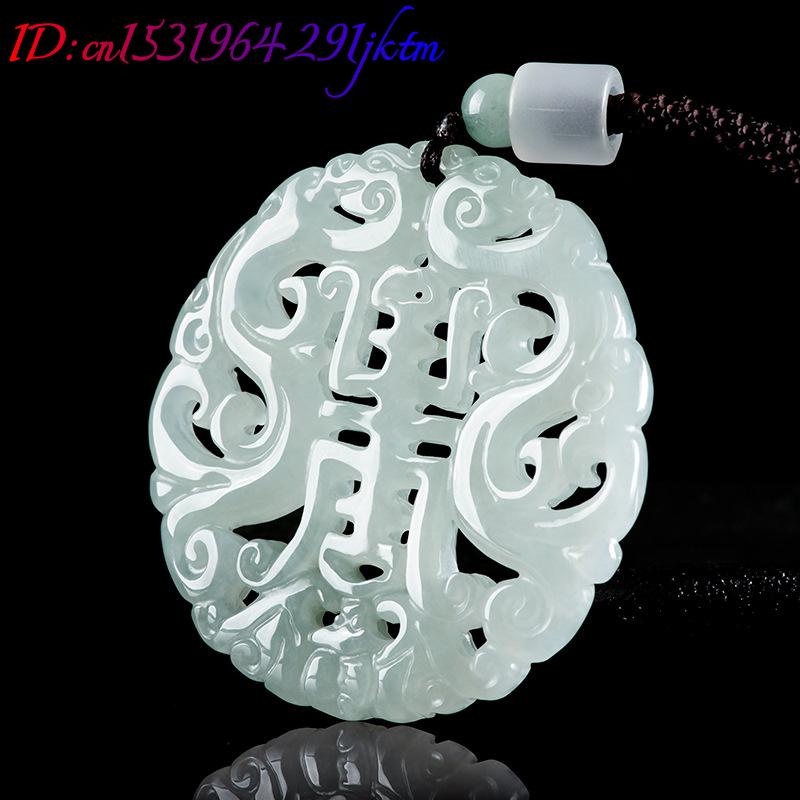 Burmese Jadeite Dragon Pendant - Vintage Fashion Women recension och pris