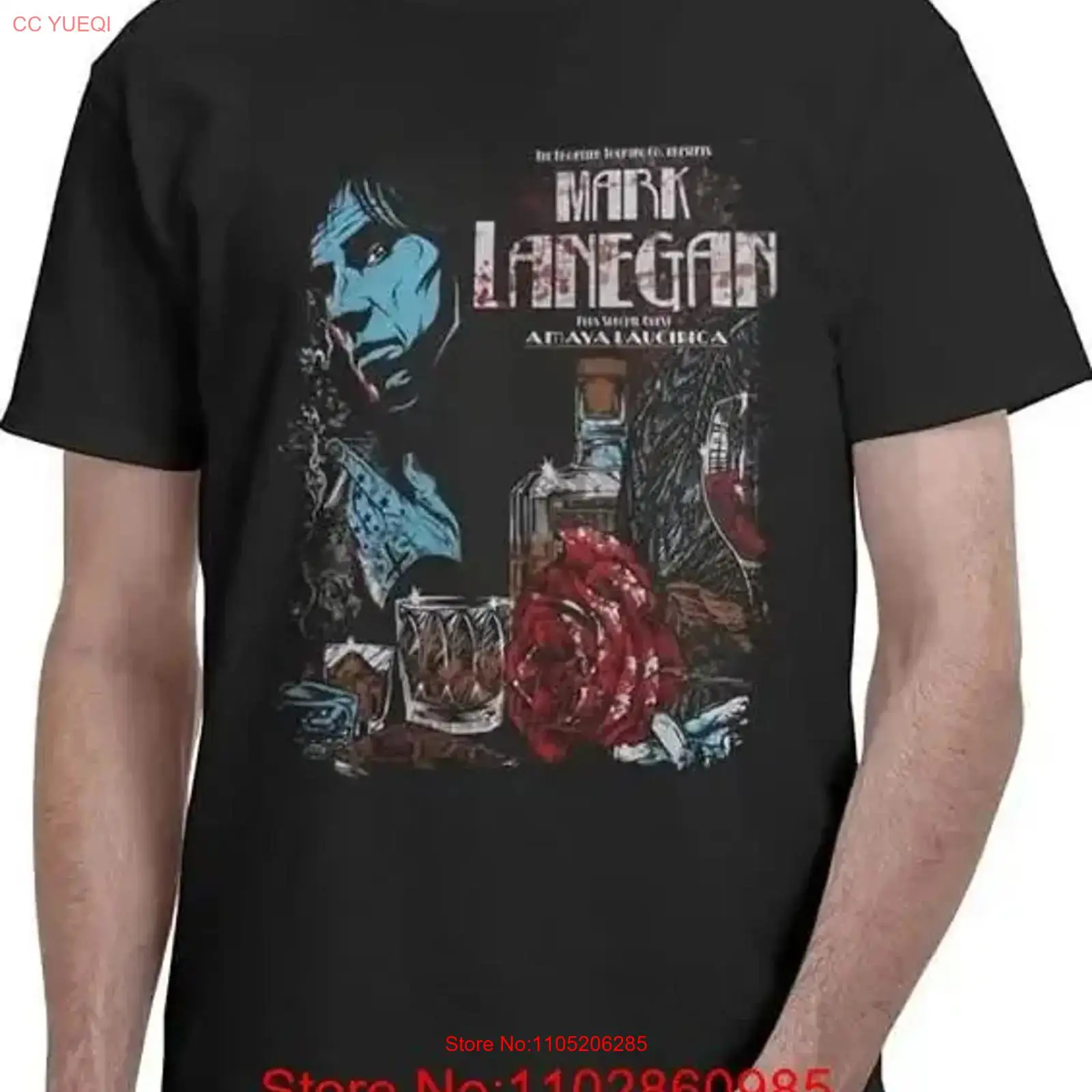 Mark Lanegan T Shirt Heavy Cot - Vintage Fashion Wear recension och pris