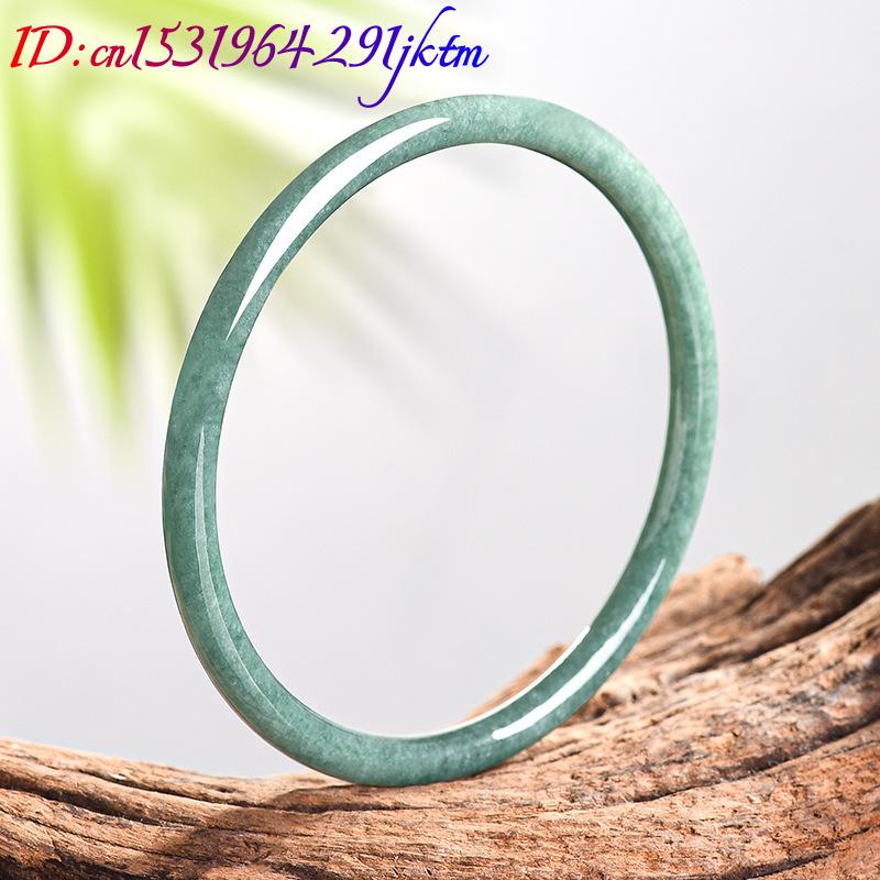 Natural Burmese Jadeite Bracel - Vintage Fashion Women recension och pris