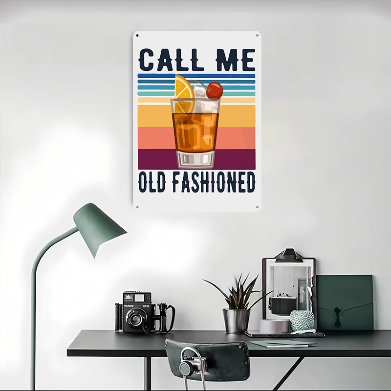 Call Me Old Fashioned Printed  - Vintage Fashion Prints For Wall recension och pris
