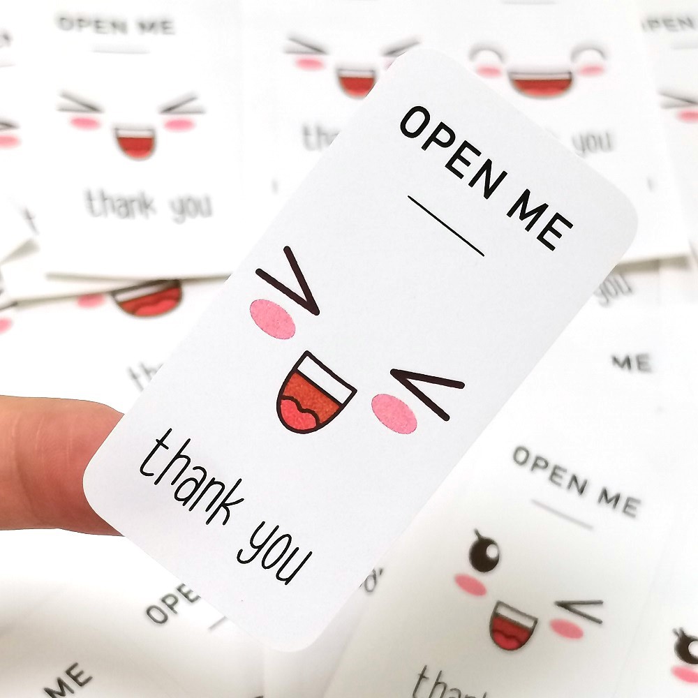 40-100pcs Cute OPEN ME STICKER - Vintage Fashion Magazines recension och pris
