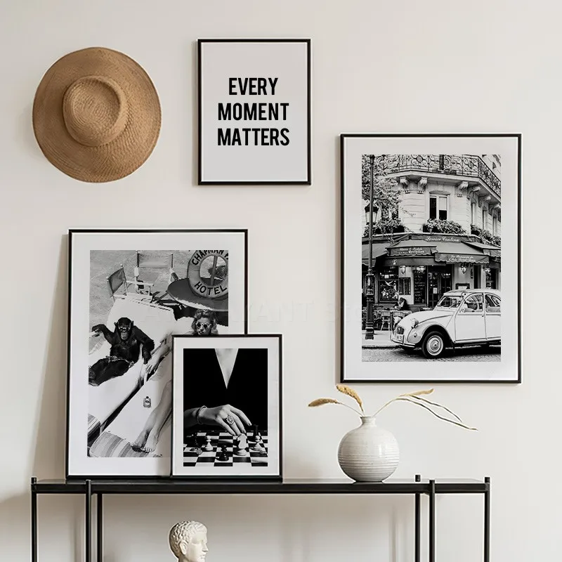 Black and White Vintage Wall A - Vintage Fashion Sketches recension och pris