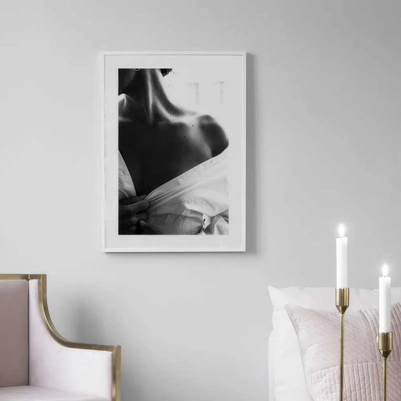 Black and White Vintage Wall A - Vintage Fashion Prints For Wall recension och pris