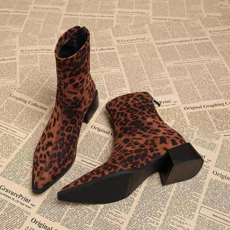 New Low Heel Women Mordern Ank - Vintage Fashion Style recension och pris