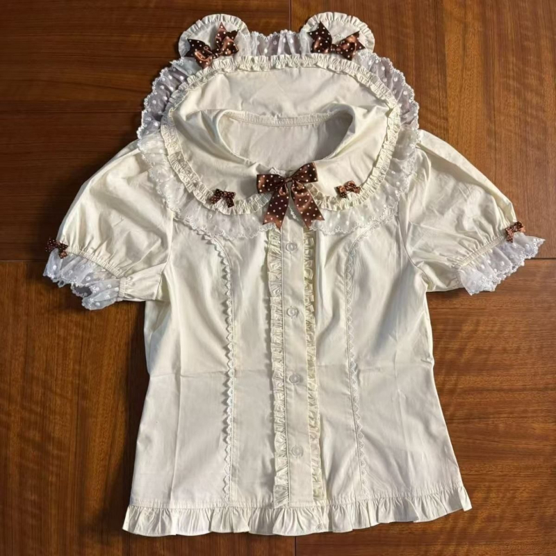 Japanese Kawaii Short Sleeve B - Vintage Fashion Japan recension och pris