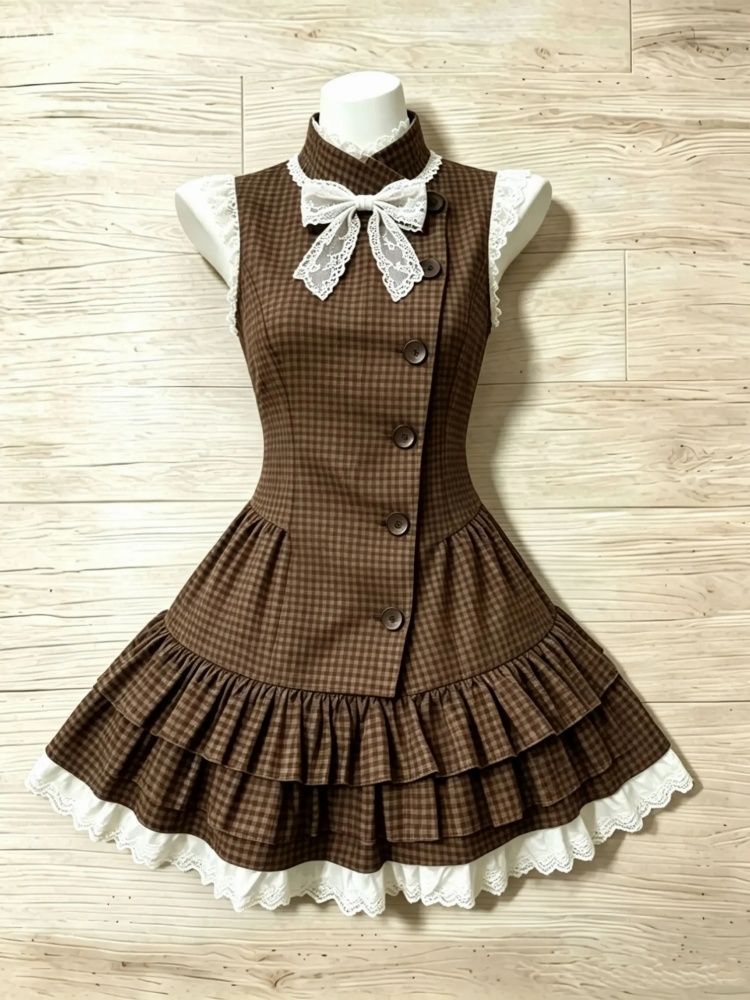 Himekaji Dresses Vintage Y2k 2 - Turtleneck Knit 90S recension och pris