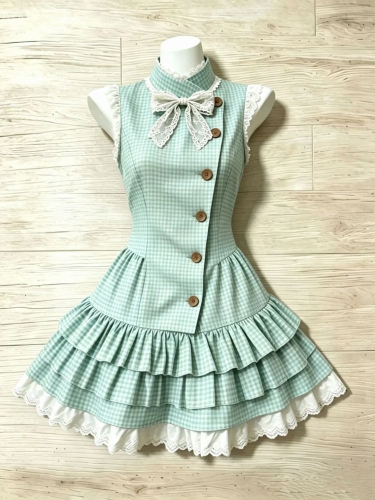 Himekaji Dresses Vintage Y2k 2 - Turtleneck Knit 90S recension och pris