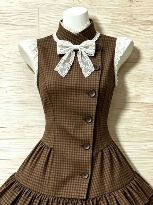 Himekaji Dresses Vintage Y2k 2 - Turtleneck Knit 90S recension och pris
