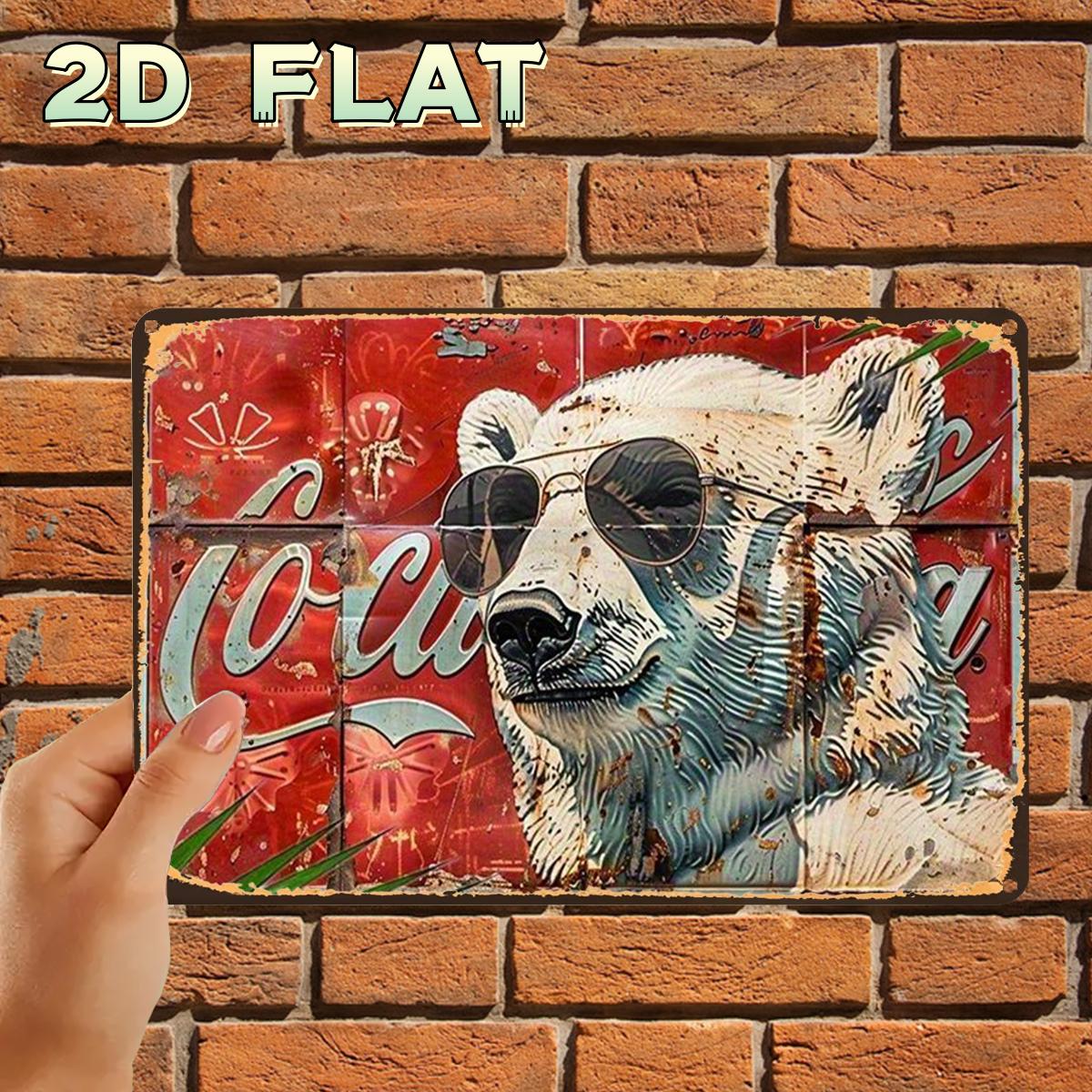 Vintage Polar Bear Fashion Gla - Vintage Fashion Prints For Wall recension och pris