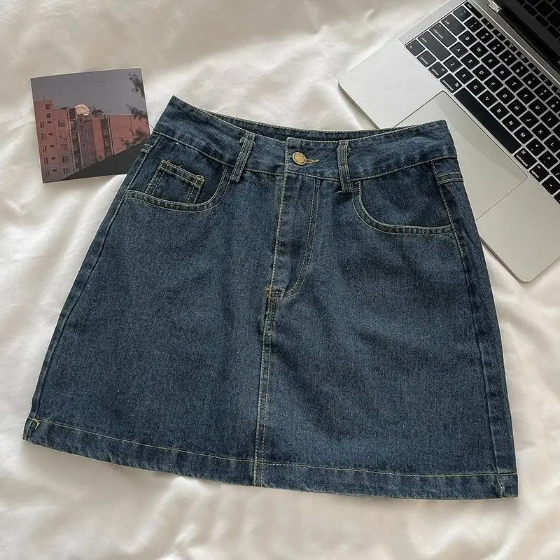Y2K Denim Skirt Set: Vintage J - Vintage Fashion Style recension och pris