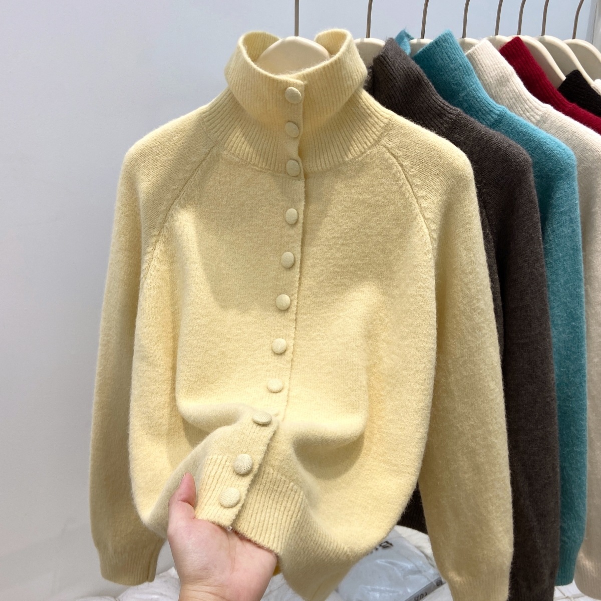New Solid Candy Women's Knit S - Turtleneck Knit 90S recension och pris