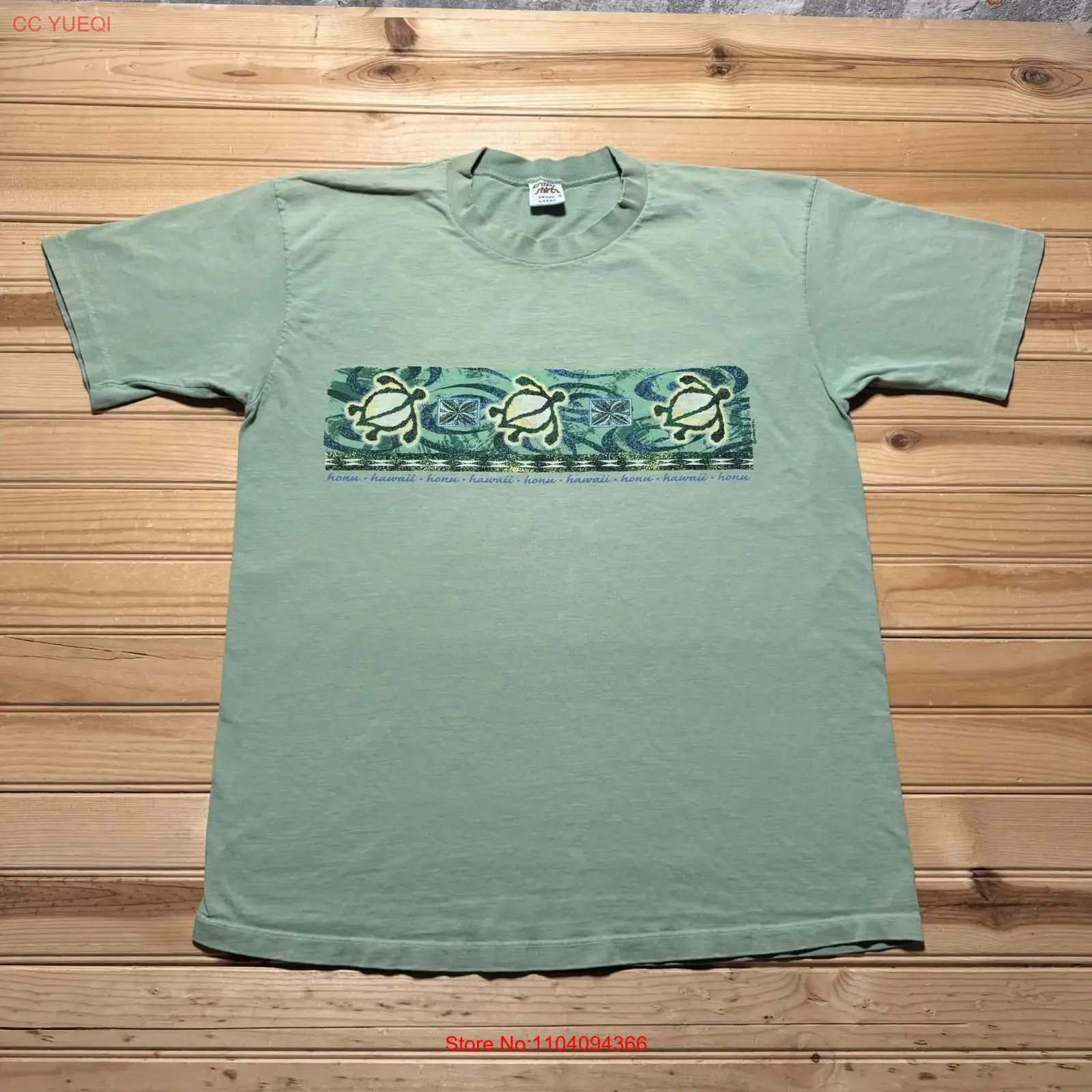 Vintage 90s Hawaii Honu Sea Tu - Turtleneck Knit 90S recension och pris