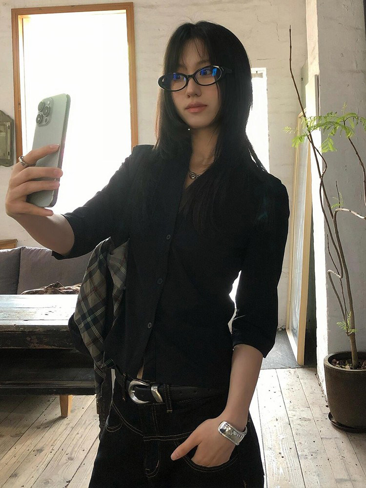 Genayooa Vintage Casual Shirt  - Vintage Fashion Japan recension och pris