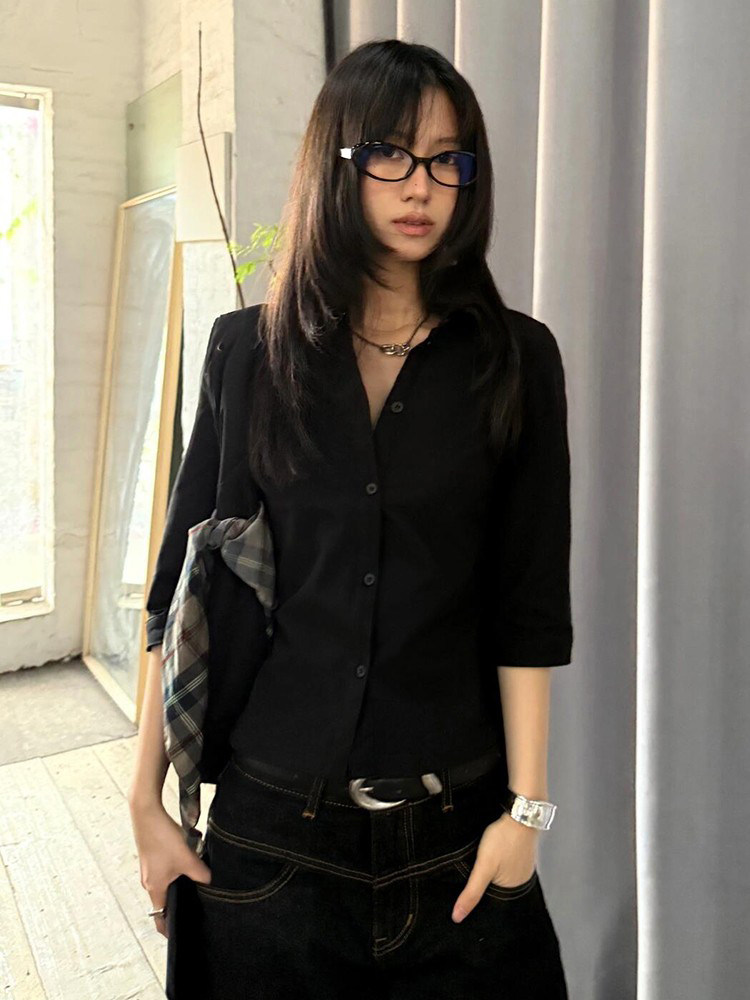 Genayooa Vintage Casual Shirt  - Vintage Fashion Japan recension och pris