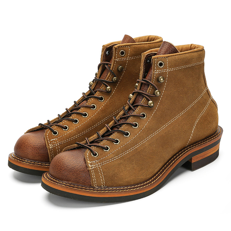 Vintage Men's Genuine Leather  - Vintage Fashion Boots recension och pris