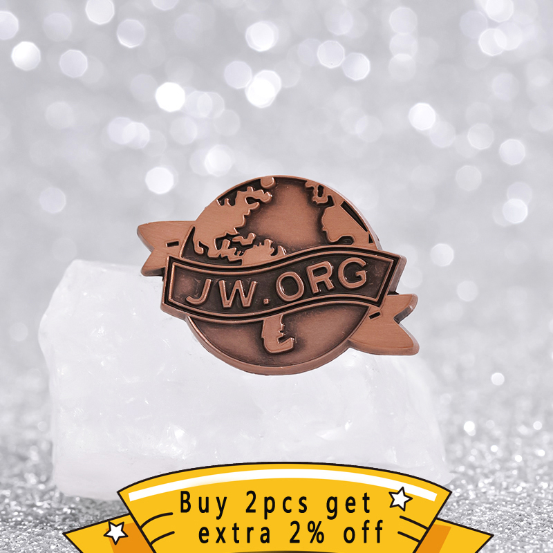 JW,ORG Earth Enamel Pins Custo - Vintage Fashion Org recension och pris