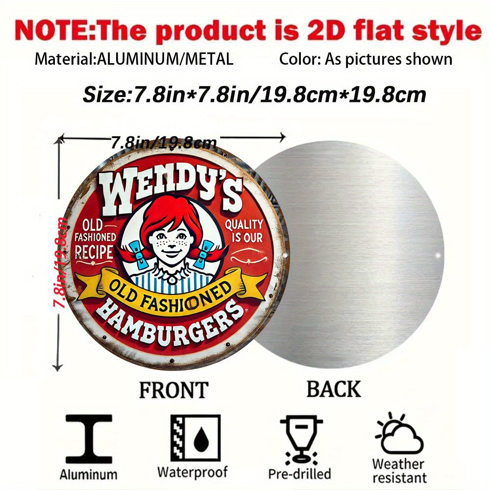 2D Flat, Vintage Wendy's Old F - Vintage Fashion Hamburg recension och pris