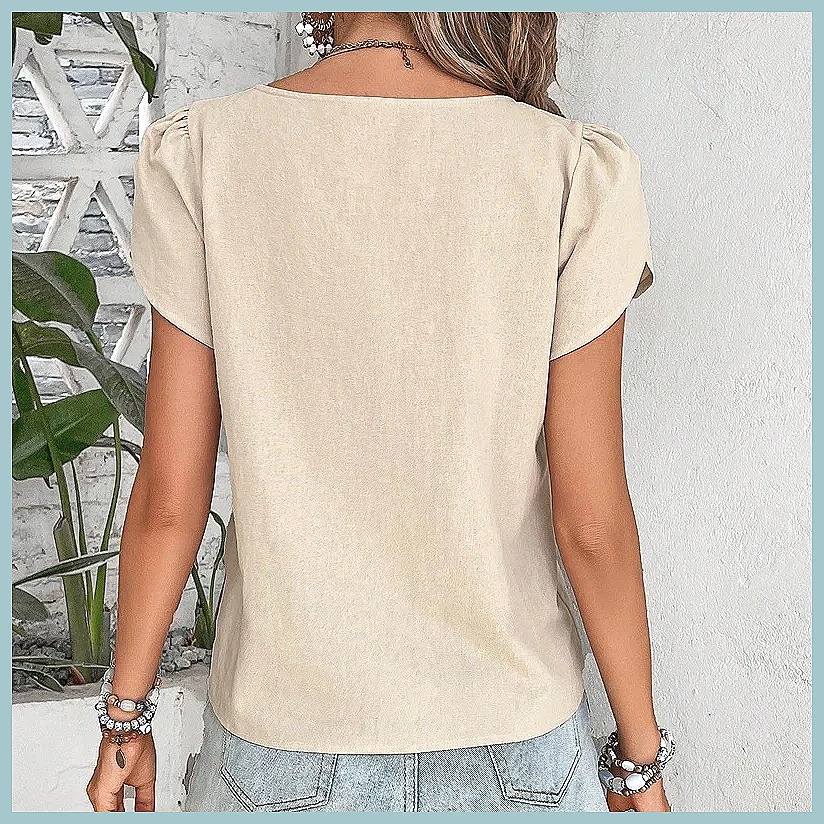2024 Summer Vintage Solid Colo - Vintage Fashion Women recension och pris