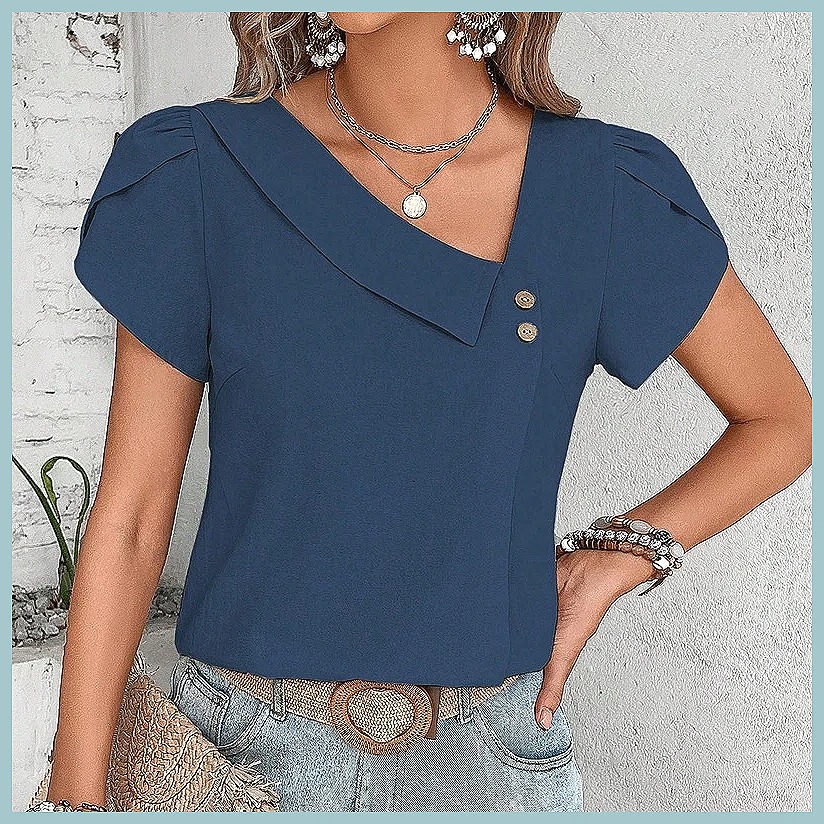 2024 Summer Vintage Solid Colo - Vintage Fashion Women recension och pris