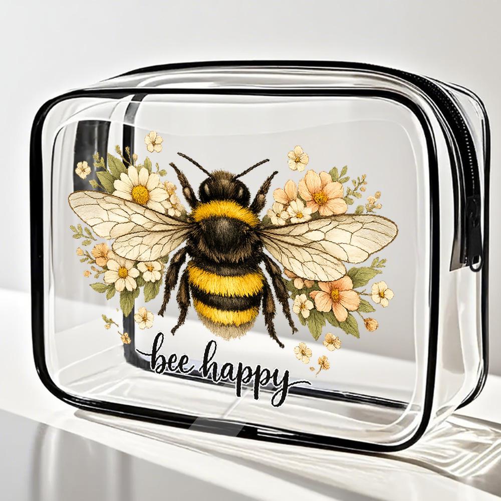 Travel Makeup Cases Bumble Bee - Vintage Fashion Org recension och pris