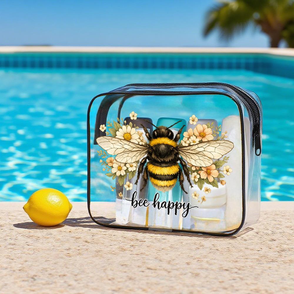 Travel Makeup Cases Bumble Bee - Vintage Fashion Org recension och pris