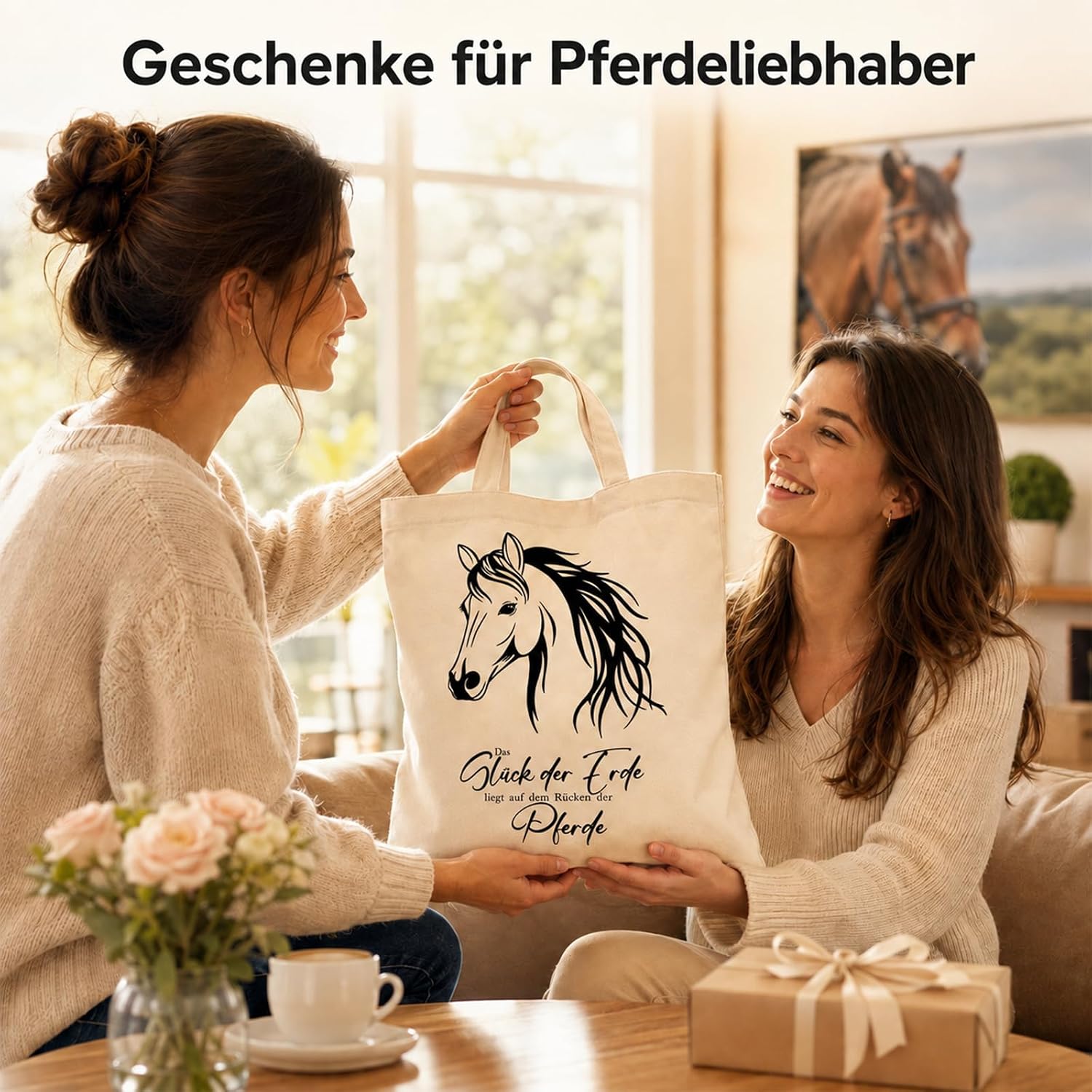Vintage Black Sketch Horse Hea - Vintage Fashion Sketches recension och pris