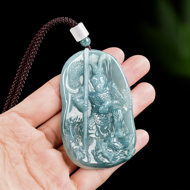 Burmese Jadeite Monkey King Pe - Vintage Fashion Women recension och pris